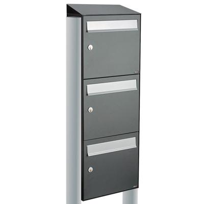 Allux Flow Set 3-Hoog Met Dak Op Statief Antraciet - 40040065_1x3ds
