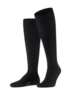 FALKE - Kniekousen - Airport - Antraciet Melange - 3080, Maat:45-46