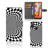 Samsung Galaxy M11 | A11 | Book Case | Illusie Samsung Galaxy M11 | A11 | Book Case | Illusie