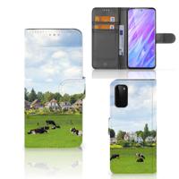 Samsung Galaxy S20 | Telefoonhoesje | Met pasjeshouder | Koeien