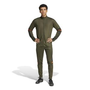 adidas Squadra 25 Trainingspak Full-Zip Donkergroen Zwart Oranje