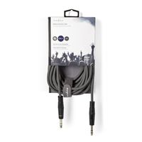 Nedis Stereo-Audiokabel | 6,35 mm Male | 6,35 mm Male | 5 m | 1 stuks - COTH23020GY50 COTH23020GY50 - thumbnail
