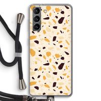 Terrazzo N°13: Samsung Galaxy S21 Transparant Hoesje met koord