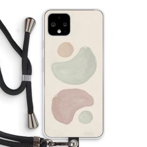 Geo #10: Pixel 4 Transparant Hoesje met koord