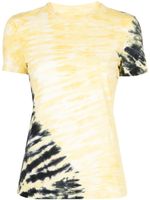 Proenza Schouler White Label t-shirt à imprimé tie dye - Jaune