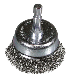 Hikoki accessoires Komborstel 50X0.3 Met 1/4"Zeskant Stift Met Gegolfd Staaldraad - 751322