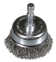 Hikoki accessoires Komborstel 50X0.3 Met 1/4"Zeskant Stift Met Gegolfd Staaldraad - 751322