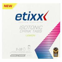 Etixx Isotonic Lemon 3x10 Bruistabletten