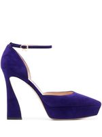 Gianvito Rossi escarpins 85 en velours - Violet