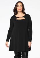 Yoek Tuniek wide bottom | Zwart | Maat 54/56