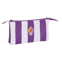 Pennenetui met 2 vakken Real Valladolid C.F. Paars 22 x 12 x 3 cm