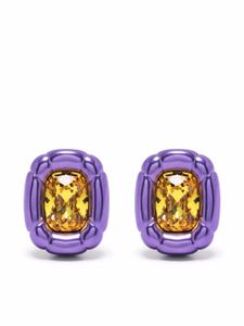 Swarovski boucles d'oreilles Dulcis - Violet