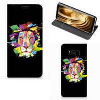 Samsung Galaxy S8 Magnet Case Lion Color