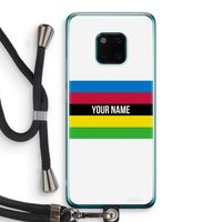 WK Wielrennen: Huawei Mate 20 Pro Transparant Hoesje met koord