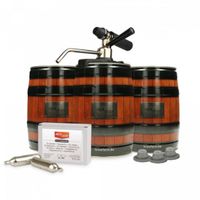 Startset Brewferm® Barrel minidrukvaatjes met Party Star Deluxe Startset Brewferm® Barrel minidrukvaatjes met Party Star Deluxe