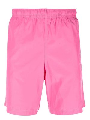 Alexander McQueen short de bain à logo imprimé - Rose