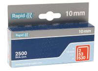 Rapid Nieten Type 53 RVS, Blisterbox 2500st Lengte 8mm