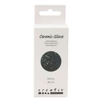 Creativ Company Keramiek glazuur 984-1101 c dekkend ebony - 60ml
