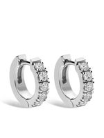 LEO PIZZO boucles d'oreilles pendantes en or 18ct à diamants - Argent