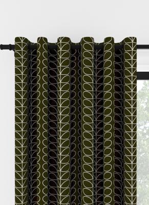 Orla Kiely - Ringgordijn - Linear Stem Kelp