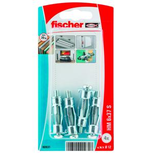 Fischer 90931 schroefanker & muurplug 4 stuk(s) Hollewandanker 37 mm