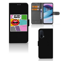 OnePlus Nord CE 5G Wallet Case met Pasjes Popart Princess