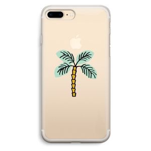 Palmboom: iPhone 7 Plus Transparant Hoesje