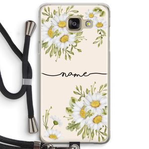 Daisies: Samsung Galaxy A5 (2016) Transparant Hoesje met koord