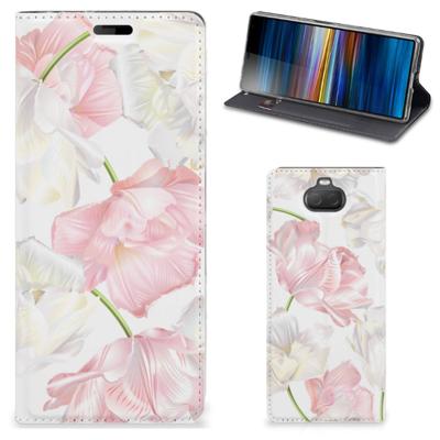 Sony Xperia 10 Smart Cover Lovely Flowers