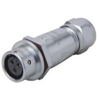 Weipu SF1211/S4 I Ronde connector Koppeling, recht Totaal aantal polen: 4 Serie (ronde connectoren): SF12 1 stuk(s)