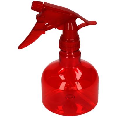 Plasticforte Waterverstuiver/plantenspuit - 330 ml - rood - schoonmaakspuiten