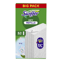 Swiffer dry vloerreiniger droge doekjes (52 stuks)