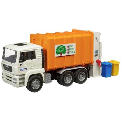 bruder MAN TGA-laadbak vuilniswagen Kant-en-klaar model Bouwvoertuig (model)