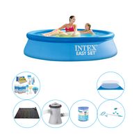 Intex Easy Set Rond 244x61 cm - 7-delig - Zwembad Set - thumbnail