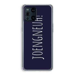 Joengneuh!: Oppo Find X3 Transparant Hoesje