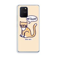 Miauw: Samsung Galaxy Note 10 Lite Transparant Hoesje
