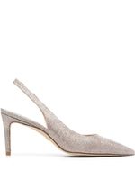 Stuart Weitzman escarpins Julia 75mm à bride arrière - Tons neutres