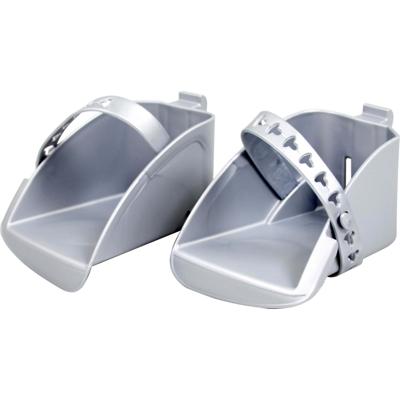 Polisport set voetenbakjes boodie/buitenbandbly maxi zilver