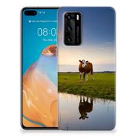 Huawei P40 | TPU Hoesje | Koe