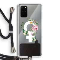 Venus: Samsung Galaxy S20 Plus Transparant Hoesje met koord