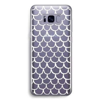 Dakpannetjes: Samsung Galaxy S8 Transparant Hoesje