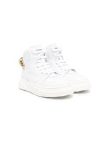 DSQUARED2 KIDS baskets montantes à bride logo - Blanc - thumbnail