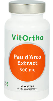 VitOrtho Pau d'Arco Extract 500 mg Vegicaps