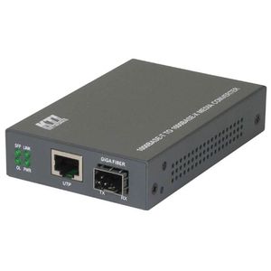 KTI Networks KGC-300 Gigabit Mediaconverter | Interface: SFP Slot