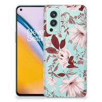 Smartphone hoesje OnePlus Nord 2 5G Watercolor Flowers