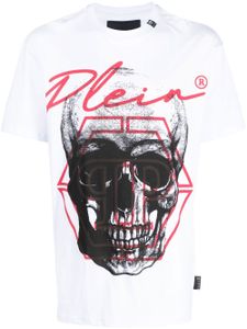 Philipp Plein t-shirt à imprimé graphique - Blanc