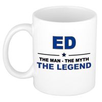 Ed The man, The myth the legend cadeau koffie mok / thee beker 300 ml