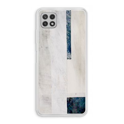 Meet you there: Samsung Galaxy A22 4G Transparant Hoesje