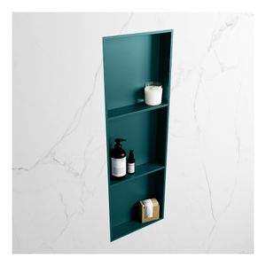 Wandnis Solid Surface Easy | In- en opbouw | 30x90x8 cm | 3 vakken | Smag