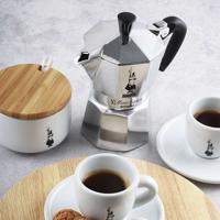 Bialetti Moka Express Aluminium, Zwart